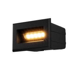 Oprawa schodowa metalowa czarna O045SL-L3B3K z serii Bosca - Lampy Maytoni