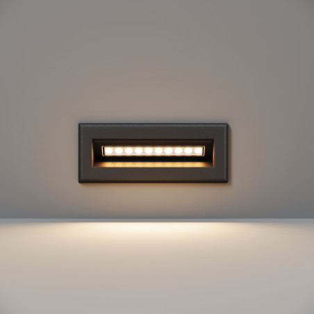 Oprawa schodowa metalowa czarna O045SL-L5B3K z serii Bosca - Lampy Maytoni