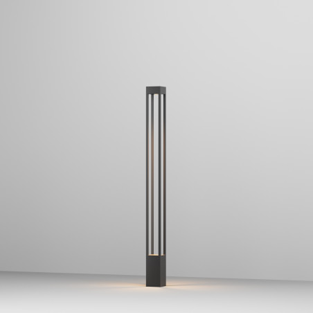 Lampa ogrodowa aluminiowa grafitowa O424FL-L20GF z serii Elbe - Lampy Maytoni
