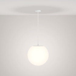 Lampa wisząca zewnętrzna biała O594PL-01W z serii Erda - Lampy Maytoni