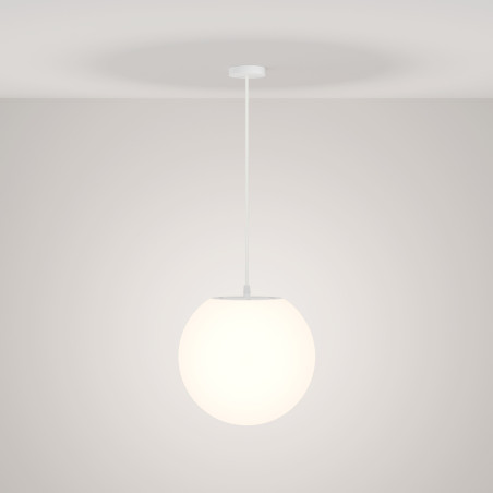 Lampa wisząca zewnętrzna biała O594PL-01W z serii Erda - Lampy Maytoni