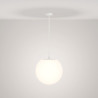 Lampa wisząca zewnętrzna biała O594PL-01W z serii Erda - Lampy Maytoni