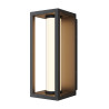 Kinkiet zewnętrzny aluminiowy czarny O480WL-L12B3K z serii Expo - Lampy Maytoni