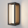 Kinkiet zewnętrzny aluminiowy czarny O480WL-L12B3K z serii Expo - Lampy Maytoni
