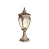 Lampa ogrodowa aluminiowa czarno-złota O414FL-01GB z serii Fleur - Lampy Maytoni