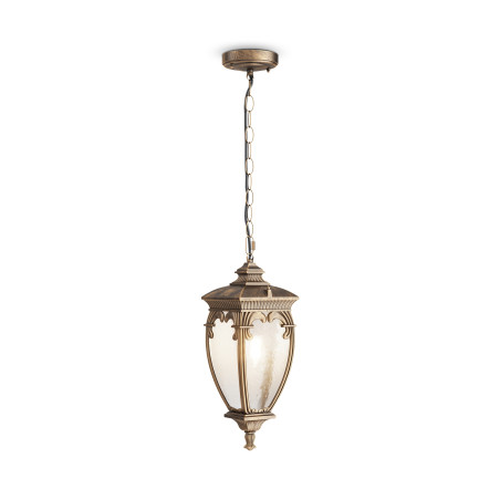Lampa wisząca zewnętrzna aluminiowa czarno-złota O414PL-01GB z serii Fleur - Lampy Maytoni