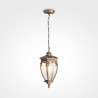Lampa wisząca zewnętrzna aluminiowa czarno-złota O414PL-01GB z serii Fleur - Lampy Maytoni
