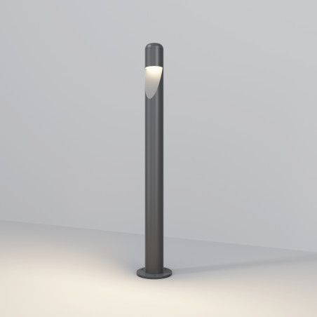 Lampa ogrodowa metalowa grafitowa O423FL-L5GF z serii Hagen - Lampy Maytoni