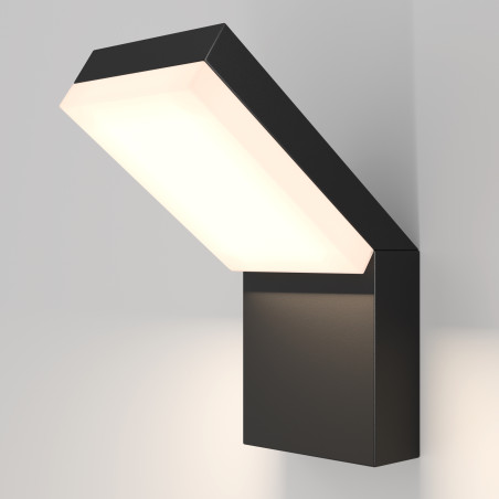 Kinkiet zewnętrzny aluminiowy czarny O595WL-L12B3K z serii Paso - Lampy Maytoni