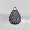 Lampa solarna rattanowa czarna OSL599FL-L5B3K z serii Plet - Lampy Maytoni