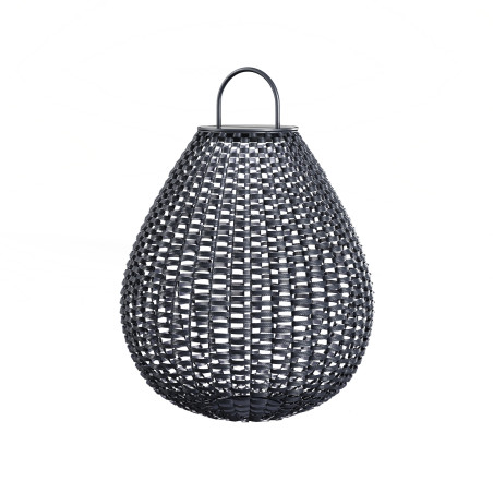 Lampa solarna rattanowa czarna OSL599FL-L5B3K z serii Plet - Lampy Maytoni