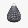 Lampa solarna rattanowa czarna OSL599FL-L5B3K1 z serii Plet - Lampy Maytoni
