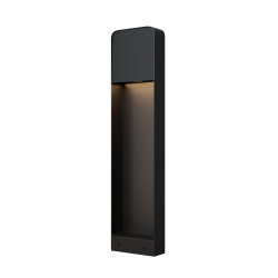 Lampa ogrodowa aluminiowa czarna O481FL-L7B3K z serii Porte - Lampy Maytoni
