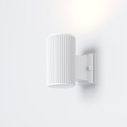 Kinkiet zewnętrzny metalowy biały O419WL-01W z serii Rando - Lampy Maytoni
