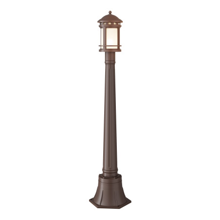 Lampa ogrodowa szklano-metalowa brązowa O031FL-01BR z serii Salamanca - Lampy Maytoni