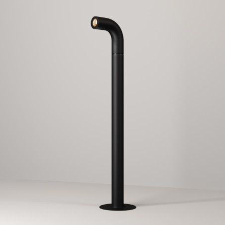 Lampa ogrodowa stalowa grafitowa O477FL-L2GF3K z serii Sleek - Lampy Maytoni