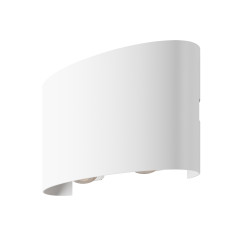Oprawa architektoniczna metalowa biała O417WL-L4W3K z serii Strato - Lampy Maytoni