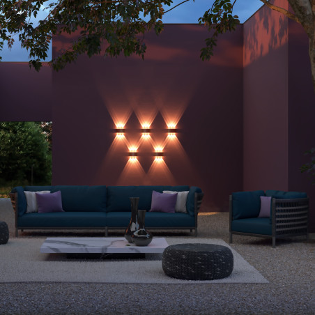 Oprawa architektoniczna metalowa czarna O417WL-L6B3K z serii Strato - Lampy Maytoni