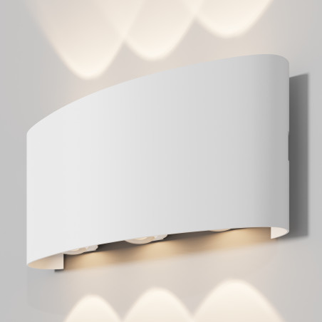 Oprawa architektoniczna metalowa biała O417WL-L6W3K z serii Strato - Lampy Maytoni