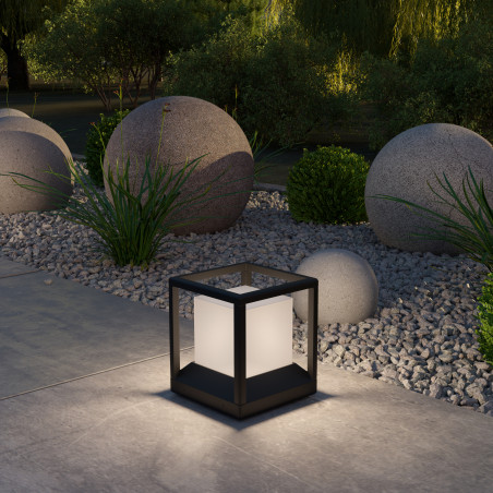 Lampa ogrodowa grafitowa O455FL-01GF z serii Trim - Lampy Maytoni