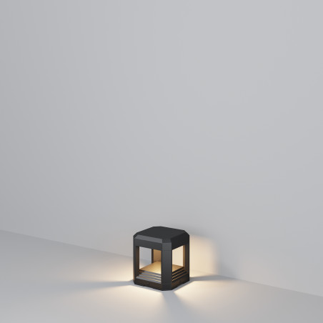 Lampa ogrodowa aluminiowa szara O019FL-L13GR3K z serii Royal Mile - Lampy Maytoni