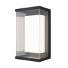 Kinkiet zewnętrzny aluminiowy czarny O021WL-L10B3K z serii Baker Street - Lampy Maytoni