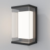 Kinkiet zewnętrzny aluminiowy czarny O021WL-L10B3K z serii Baker Street - Lampy Maytoni