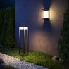 Lampa ogrodowa aluminiowa czarna O021FL-L10B3K z serii Baker Street - Lampy Maytoni
