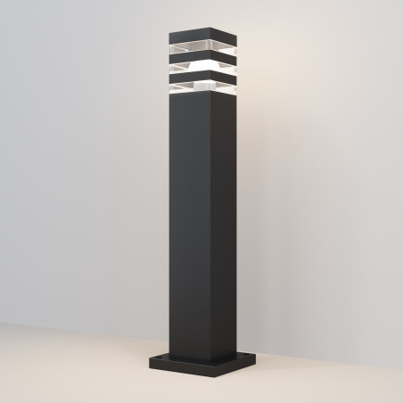 Lampa ogrodowa aluminiowa czarna O578FL-01B z serii Unter den Linden - Lampy Maytoni