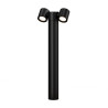 Lampa ogrodowa aluminiowa czarna 2-punktowa O010FL-02B z serii Wall Street - Lampy Maytoni