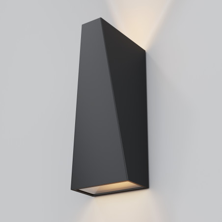 Oprawa architektoniczna metalowa czarna O580WL-L6B z serii Times Square - Lampy Maytoni