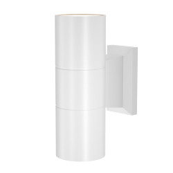 Kinkiet zewnętrzny aluminiowy biały 2-punktowy O574WL-02W z serii Bowery - Lampy Maytoni