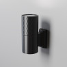 Kinkiet zewnętrzny aluminiowy czarny O583WL-01B z serii Bowery - Lampy Maytoni