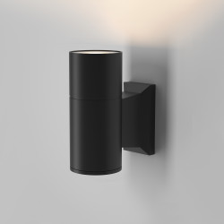 Kinkiet zewnętrzny aluminiowy czarny O574WL-01B z serii Bowery - Lampy Maytoni