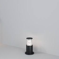 Lampa ogrodowa aluminiowa czarna O576FL-01B1 z serii Bronx - Lampy Maytoni