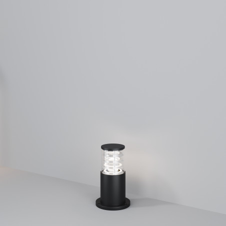 Lampa ogrodowa aluminiowa czarna O576FL-01B1 z serii Bronx - Lampy Maytoni
