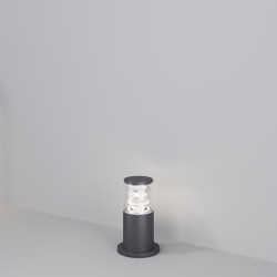 Lampa ogrodowa aluminiowa szara O576FL-01GR z serii Bronx - Lampy Maytoni