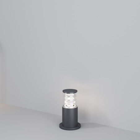 Lampa ogrodowa aluminiowa szara O576FL-01GR z serii Bronx - Lampy Maytoni