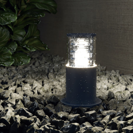 Lampa ogrodowa aluminiowa szara O576FL-01GR z serii Bronx - Lampy Maytoni
