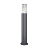 Lampa ogrodowa aluminiowa szara O576FL-01GR1 z serii Bronx - Lampy Maytoni