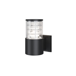 Kinkiet zewnętrzny aluminiowy czarny O576WL-01B z serii Bronx - Lampy Maytoni