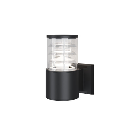 Kinkiet zewnętrzny aluminiowy czarny O576WL-01B z serii Bronx - Lampy Maytoni