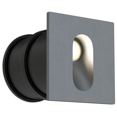 Oprawa schodowa aluminiowa szara O022-L3GR z serii Via Urbana - Lampy Maytoni