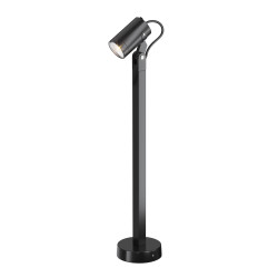 Lampa ogrodowa aluminiowa czarna O025FL-01B1 z serii Scope - Lampy Maytoni