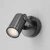 Kinkiet zewnętrzny aluminiowy czarny O025WL-01B z serii Scope - Lampy Maytoni