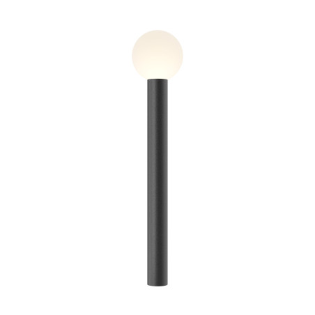 Lampa ogrodowa aluminiowa czarna O598FL-01B z serii Bold - Lampy Maytoni