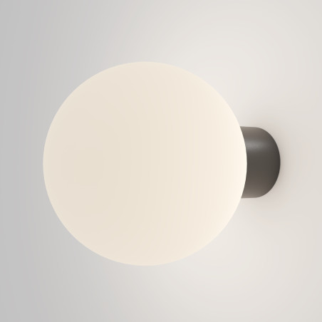 Kinkiet zewnętrzny aluminiowy czarny O598WL-01B1 z serii Bold - Lampy Maytoni