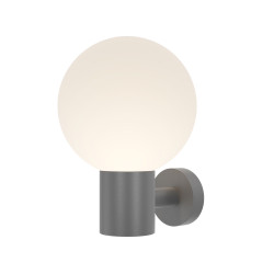Kinkiet zewnętrzny aluminiowy szary O598WL-01GR z serii Bold - Lampy Maytoni