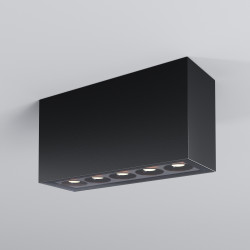 Plafon zewnętrzny metalowy grafitowy O309CL-L10GF3K z serii Ares - Lampy Maytoni
