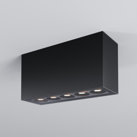Plafon zewnętrzny metalowy grafitowy O309CL-L10GF3K z serii Ares - Lampy Maytoni